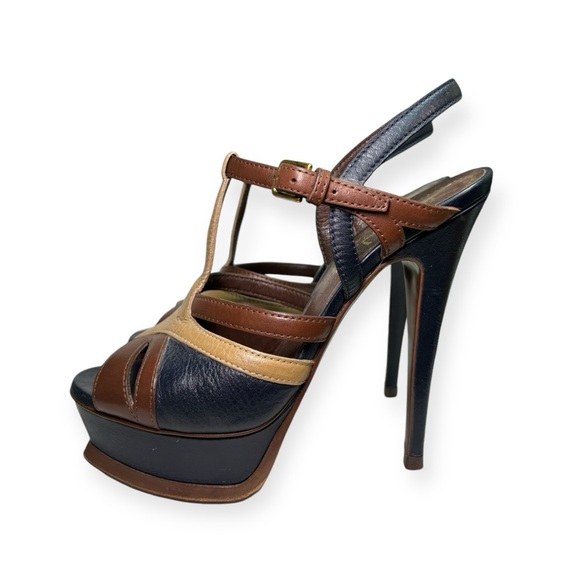 YSL Multicolor Tribute Heels - Picture 4 of 5